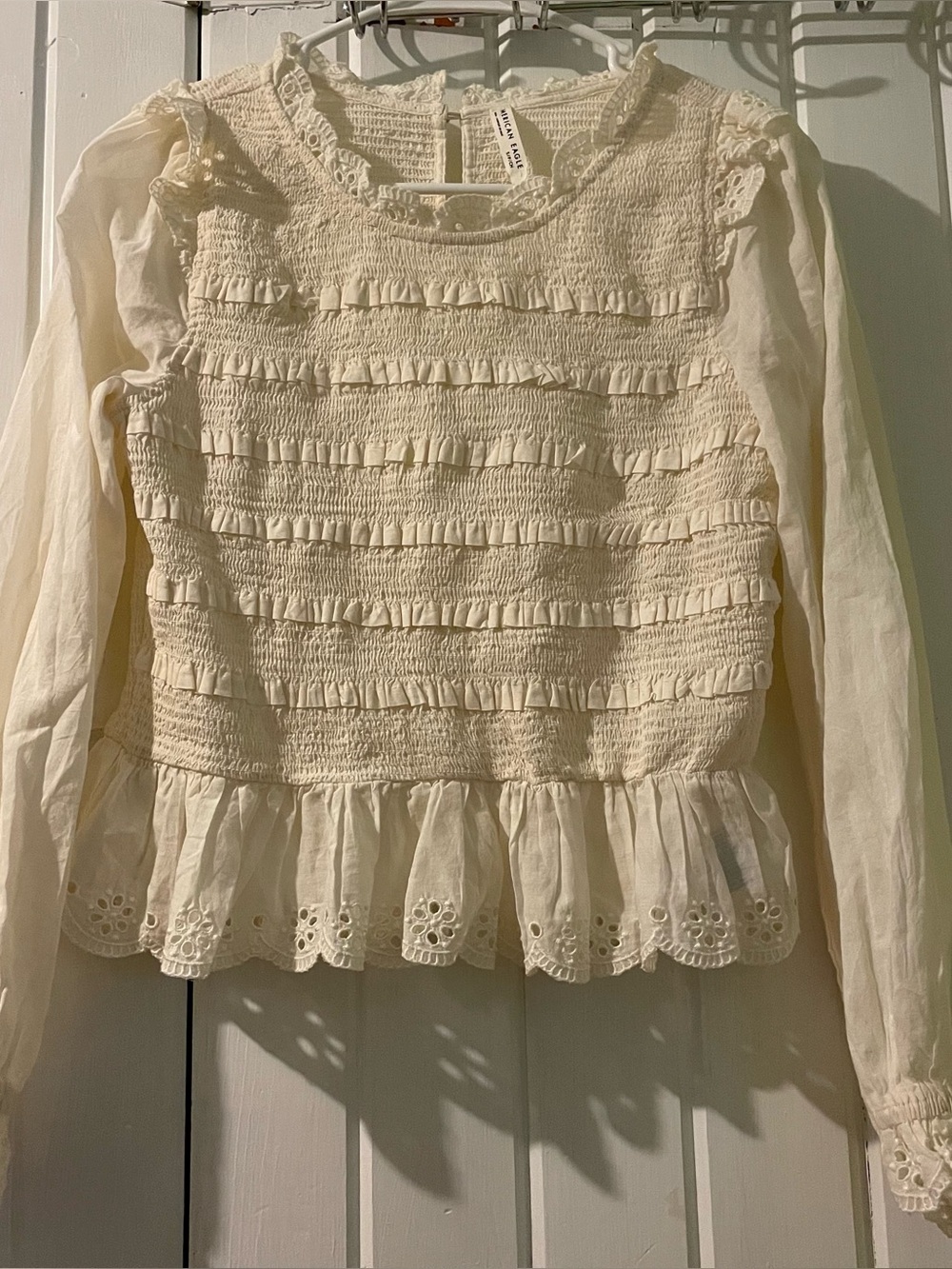 American Eagle lace blouse-small NWOT